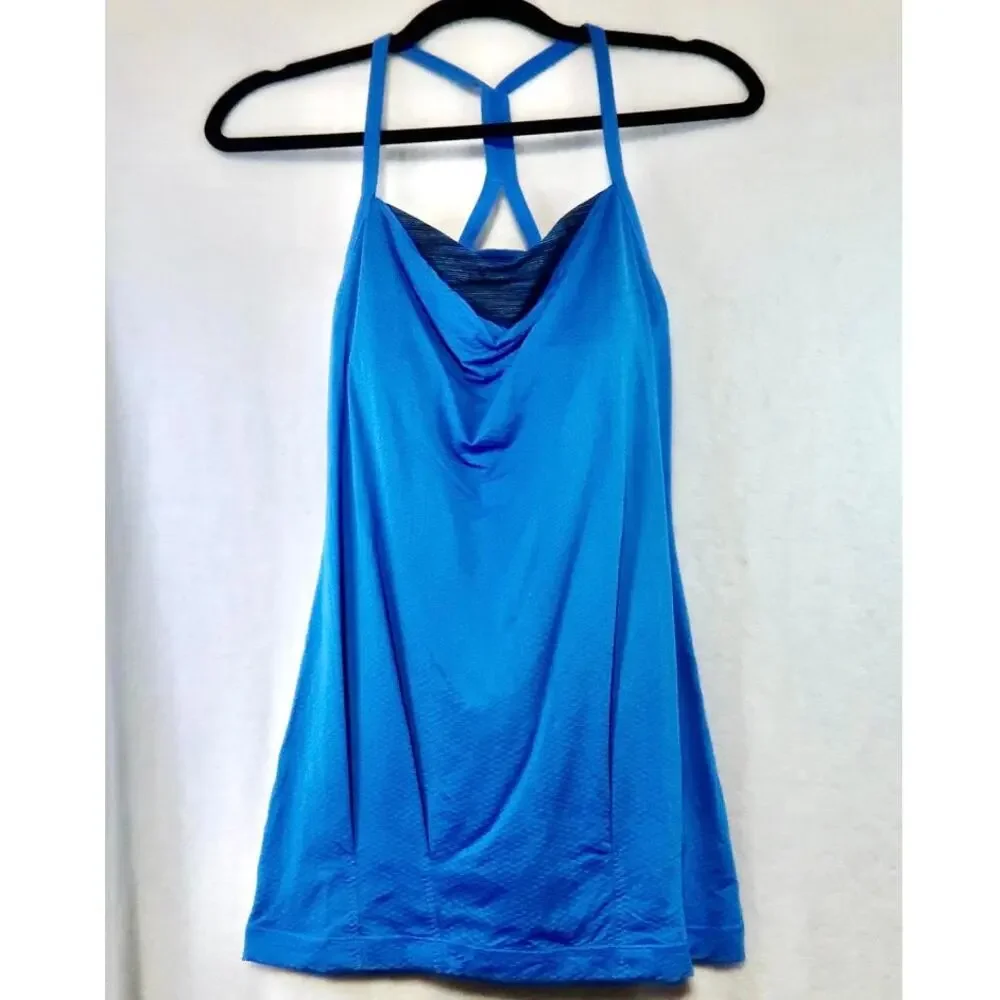 Lululemon C.Y.B Tank Size Medium 6 Blue